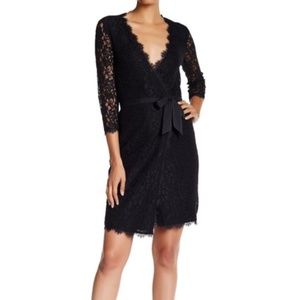 Diane von Furstenberg Julianna Lace Wrap Dress